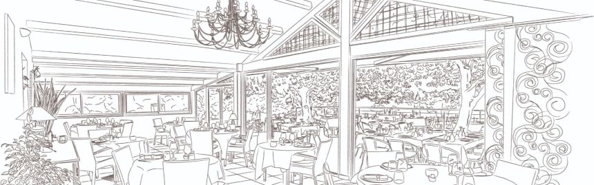 Restaurant dessiné